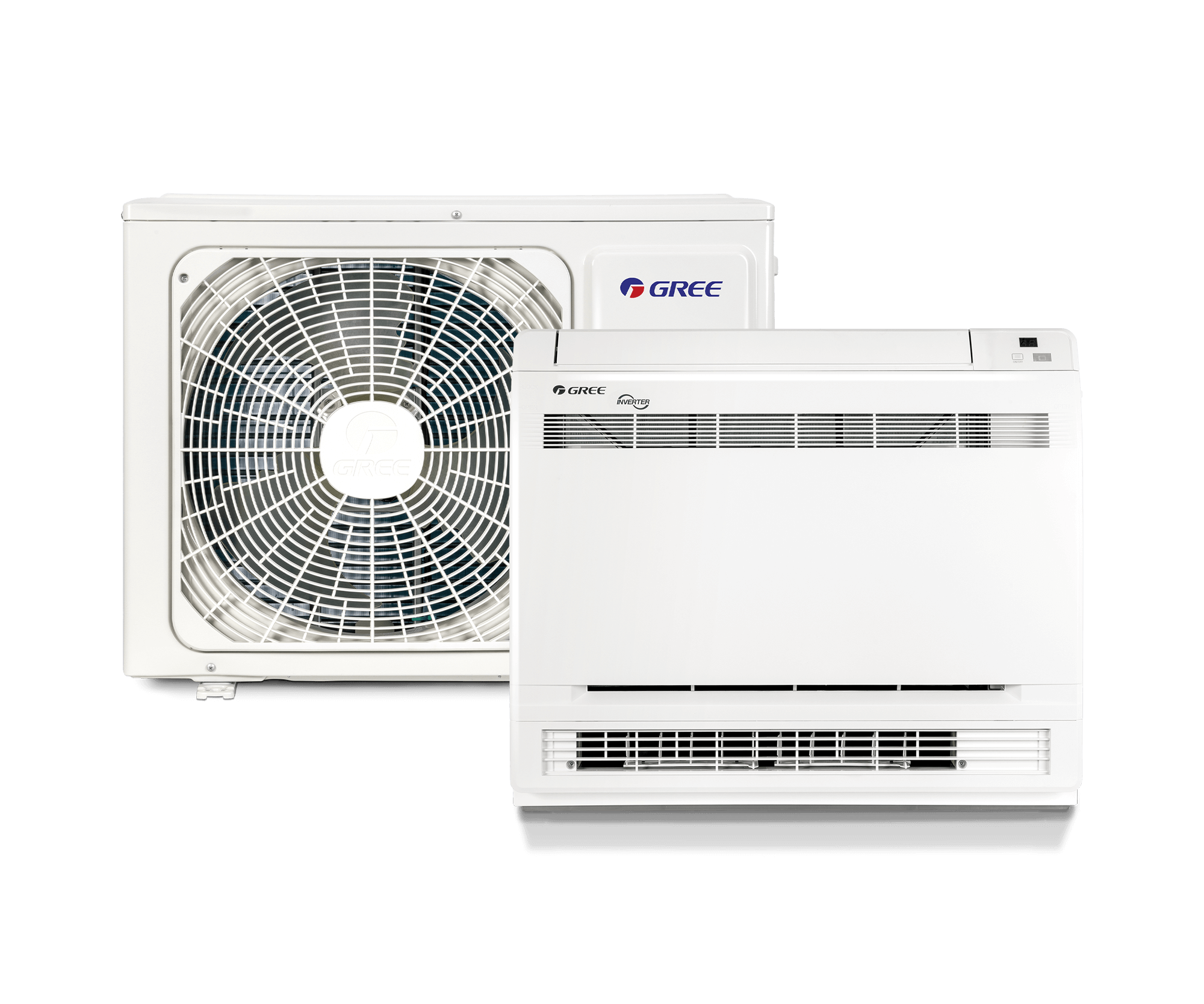 GREE BIFLOW Innengeraet und Aussengeraet