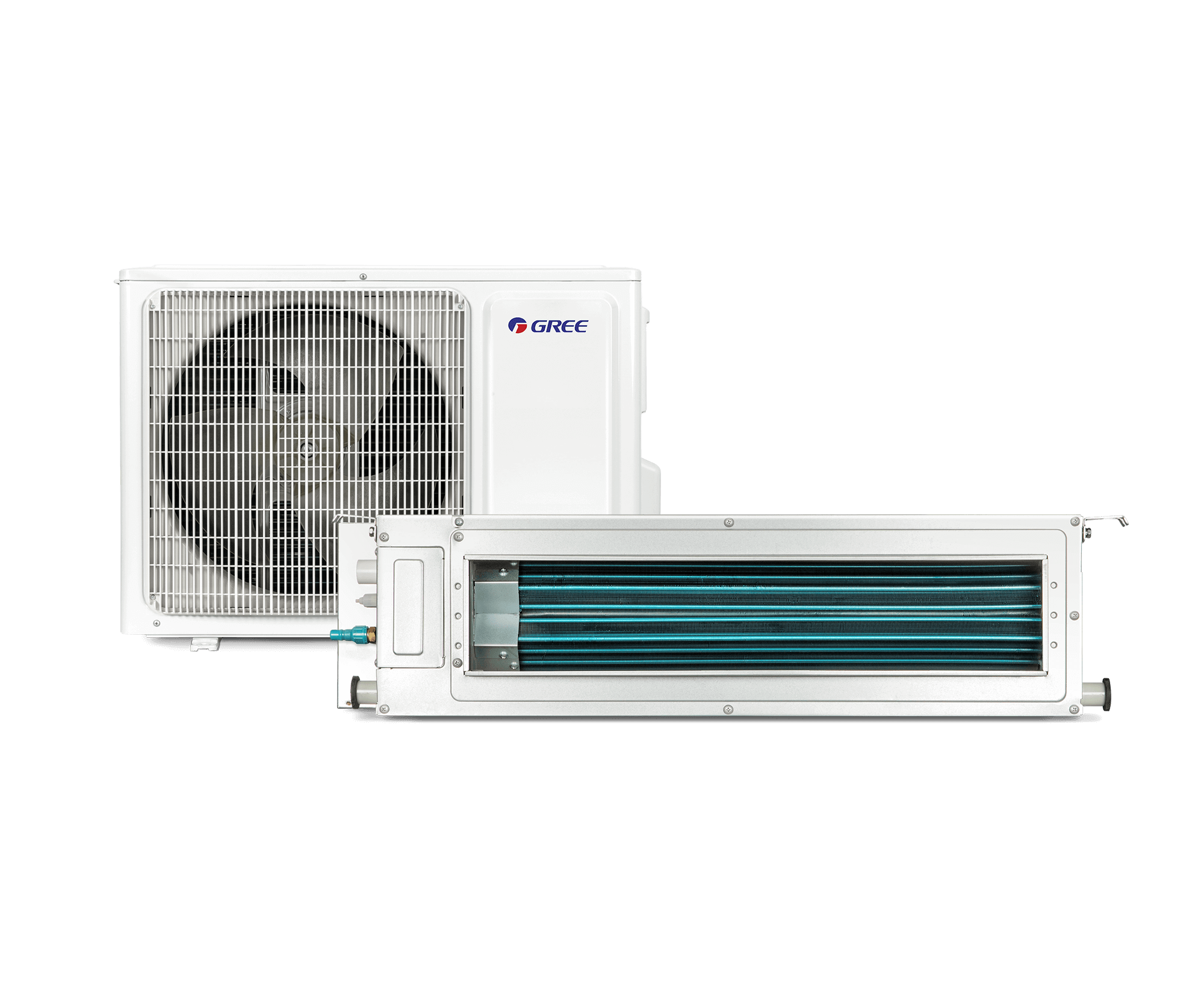 GREE U-MATCH DUCTFLOW Innengeraet und Aussengeraet